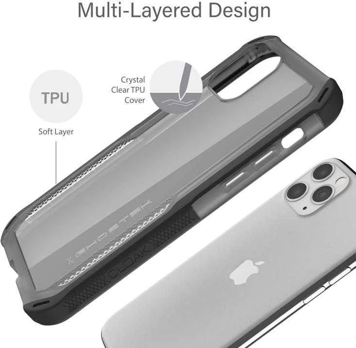 Ghostek Apsiaustas 4 Apple iPhone 11 Pro dėklas, rožinis