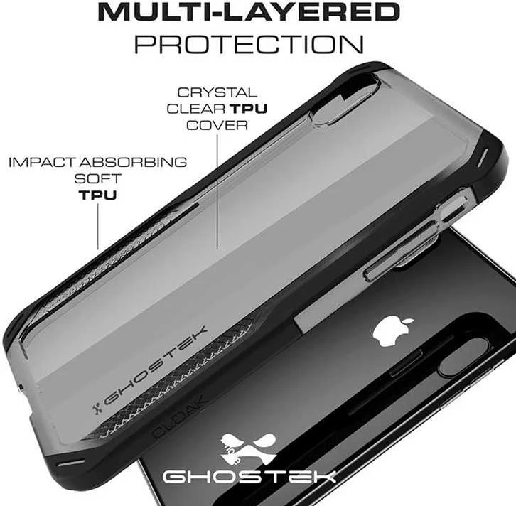 Ghostek Dėklas Cloak 4 Apple iPhone Xs Max juoda