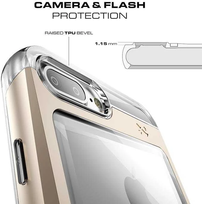 Ghostek Dėklas Cloak Apple iPhone 7 Plus 8 Plus juoda