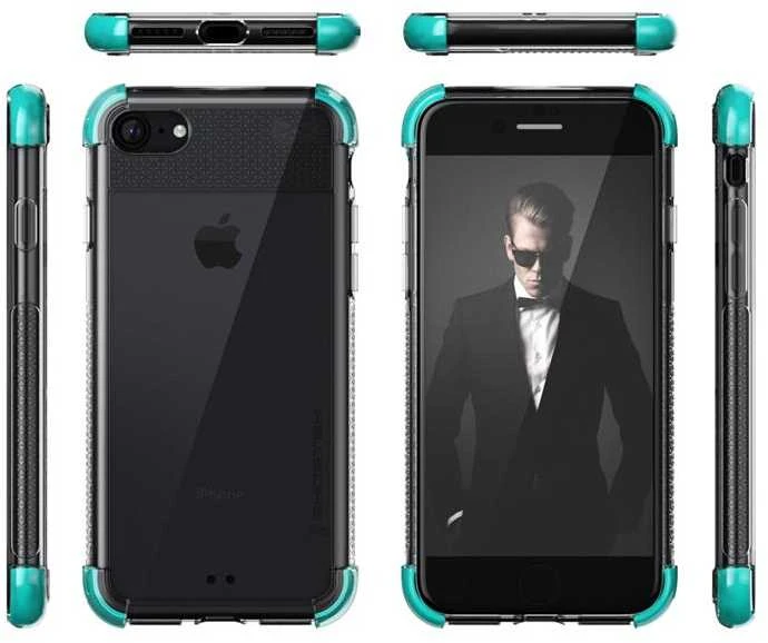 Ghostek 2 padengtas Apple iPhone 7 8 dėklas turkio spalvos