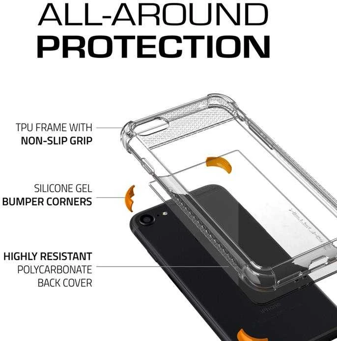 Dėklas Ghostek Covert 2 Apple iPhone 7 8 Case juodas