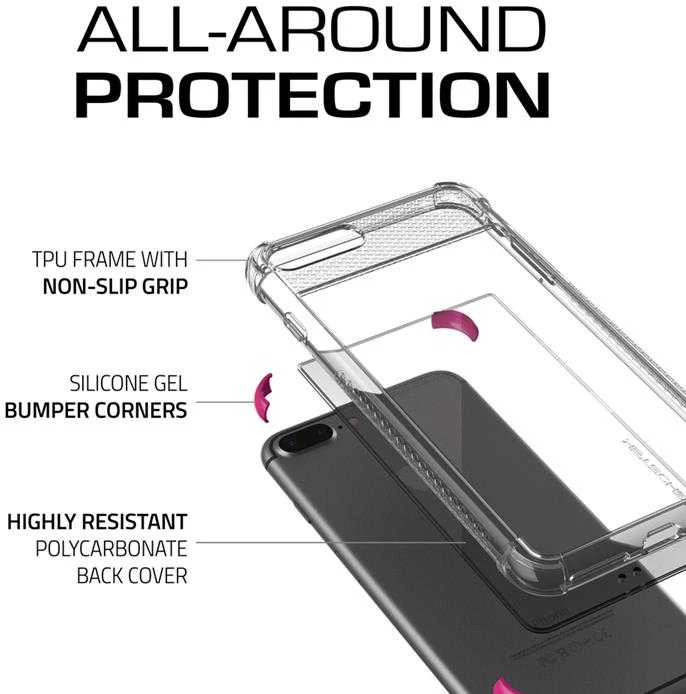 Ghostek Covert 2 dėklas Apple iPhone 7 Plus 8 Plus turkis