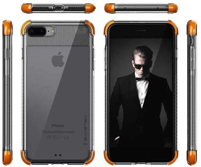 Ghostek Covert 2 dėklas Apple iPhone 7 Plus 8 Plus oranžinis