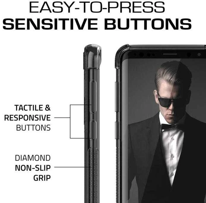 Ghostek Covert 2 dėklas Samsung Galaxy S9 Plus juodas