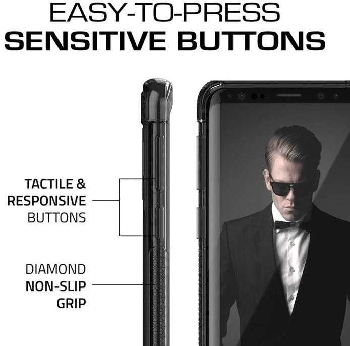 Ghostek „Covert 2“ „Samsung Galaxy S9“ dėklas, juodas