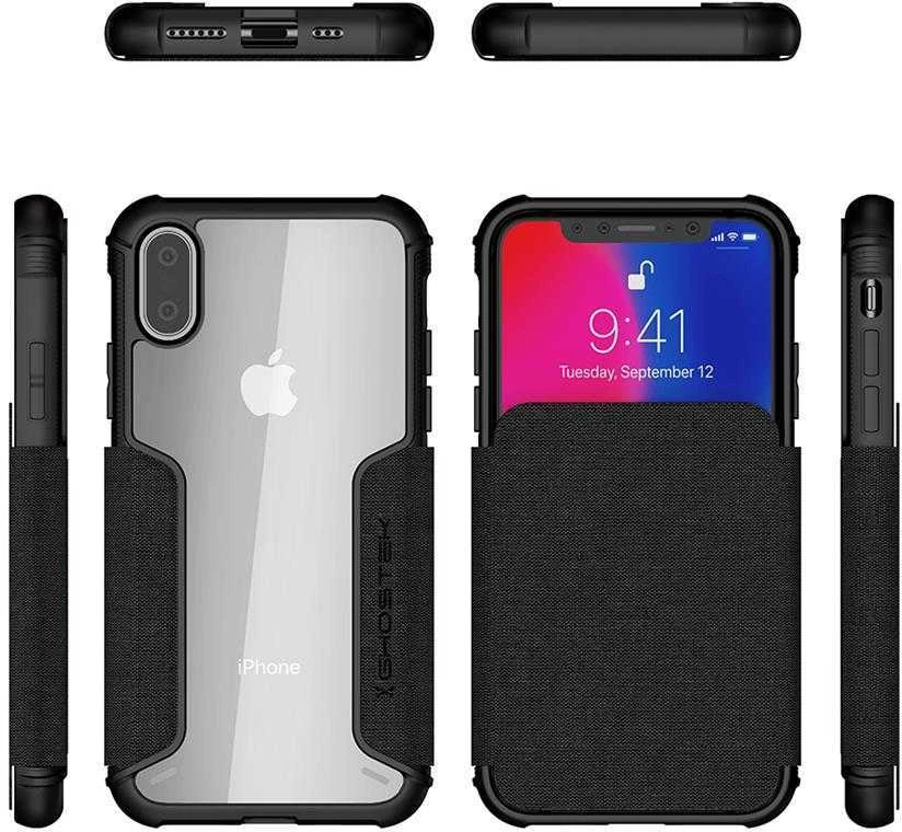 Ghostek Exec 3 Apple iPhone Xs dėklas juodas