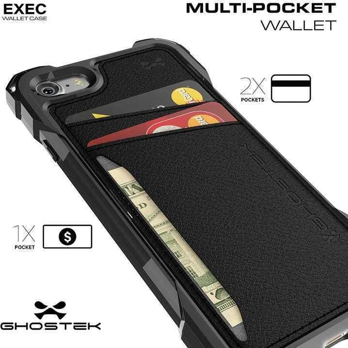 Ghostek „Exec“ Apple iPhone 7 8 dėklas, auksinis