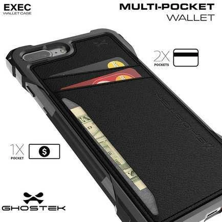 Ghostek „Exec“ Apple iPhone 7 Plus 8 Plus dėklas, auksinis