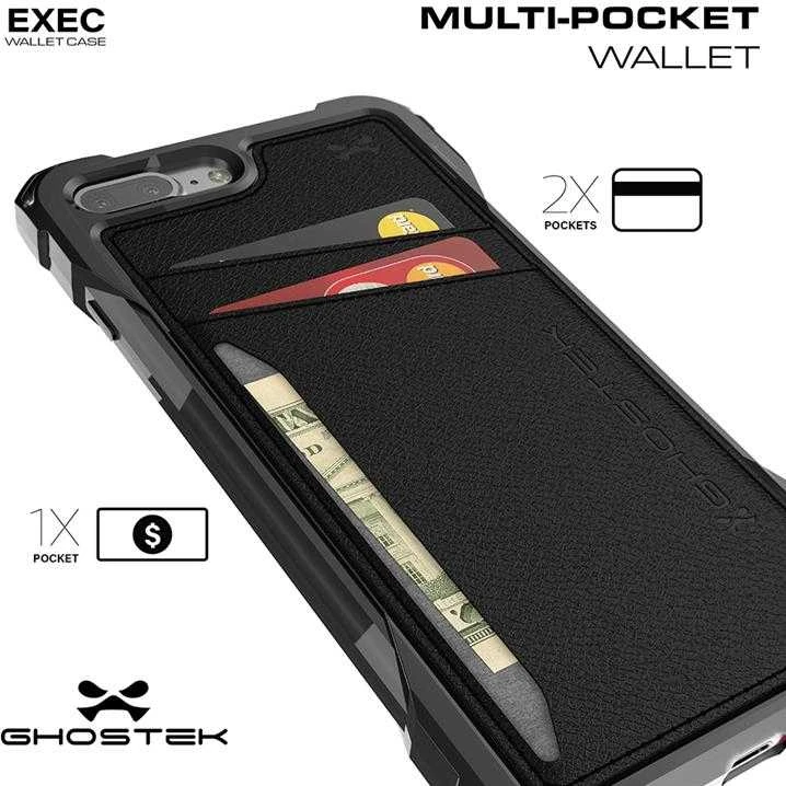 Ghostek „Exec“ Apple iPhone 7 Plus 8 Plus dėklas, auksinis