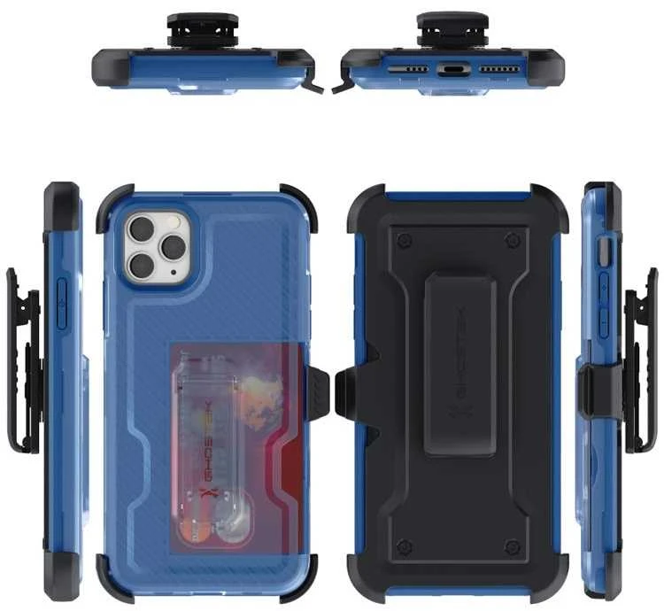 Ghostek „Iron Armor 3“ dėklas Apple iPhone 11 Pro Max, mėlynas