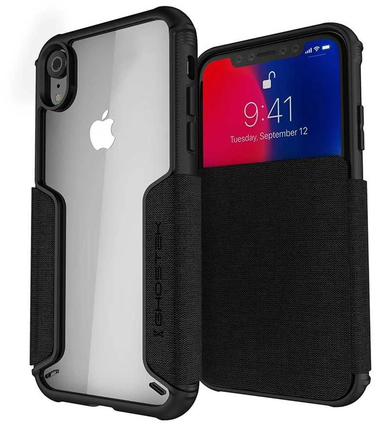Ghostek Exec 3 Apple iPhone Xr dėklas juodas