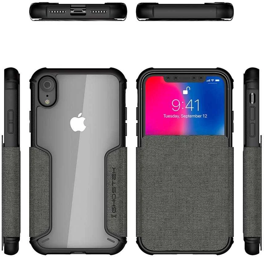 Ghostek Exec 3 Apple iPhone Xr dėklas, pilkas
