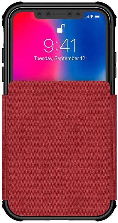 Ghostek Exec 3 Apple iPhone Xr dėklas raudonas