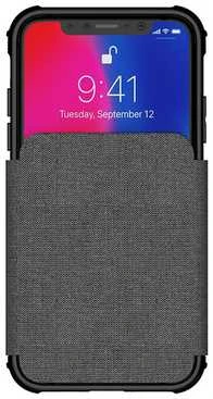 Ghostek Exec 3 Apple iPhone Xs dėklas, pilkas