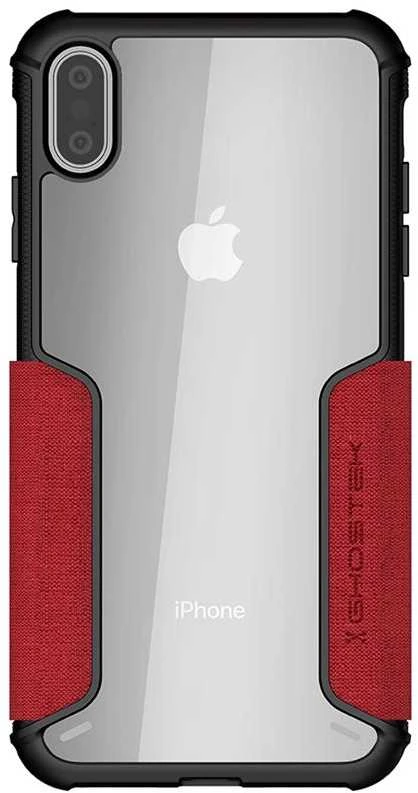 Ghostek Exec 3 Apple iPhone Xs Max dėklas raudonas