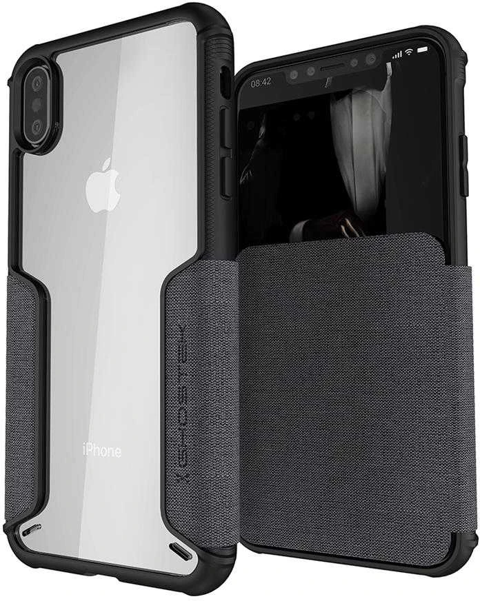 Ghostek Exec 3 Apple iPhone Xs Max dėklas, pilkas