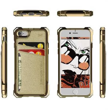 Ghostek „Exec“ Apple iPhone 7 8 dėklas, auksinis