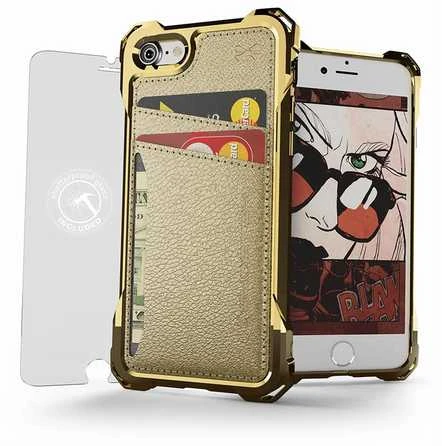 Ghostek „Exec“ Apple iPhone 7 8 dėklas, auksinis