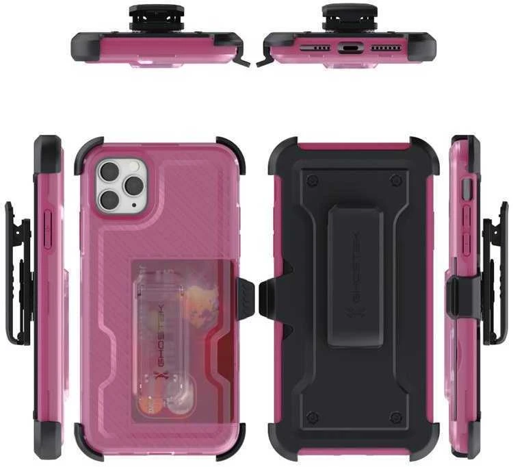 Ghostek Iron Armor 3 Apple iPhone 11 Pro Max dėklas, rožinis