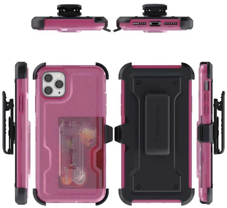 Ghostek Iron Armor 3 Apple iPhone 11 Pro Max dėklas, rožinis