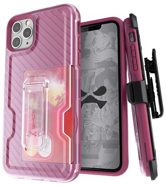 Ghostek Iron Armor 3 Apple iPhone 11 Pro Max dėklas, rožinis