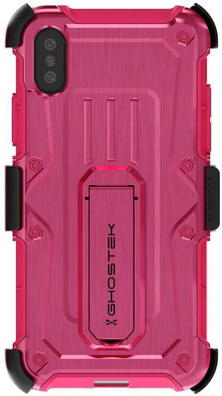 Ghostek Iron Armor Apple iPhone Xs dėklas, rožinis