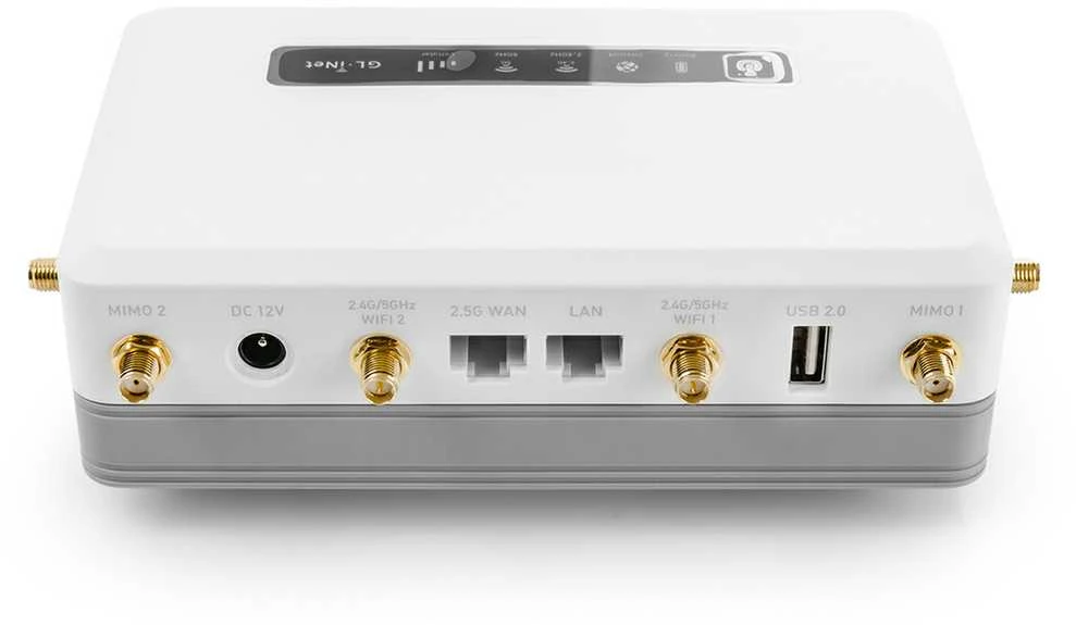 Gl Inet Maršrutizatorius 5G Wi-Fi 6 AX3000 su baterią GL-XE3000