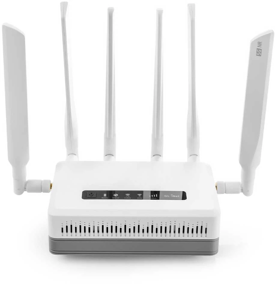 Gl Inet Maršrutizatorius 5G Wi-Fi 6 AX3000 su baterią GL-XE3000