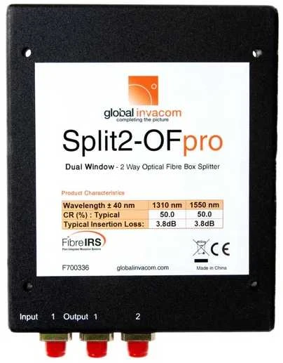 Global Invacom „Invacom 1x2 Split2-OF“ optinis skirstytuvas