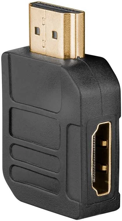 HDMI kampinis adapteris 90 laipsnių 8K