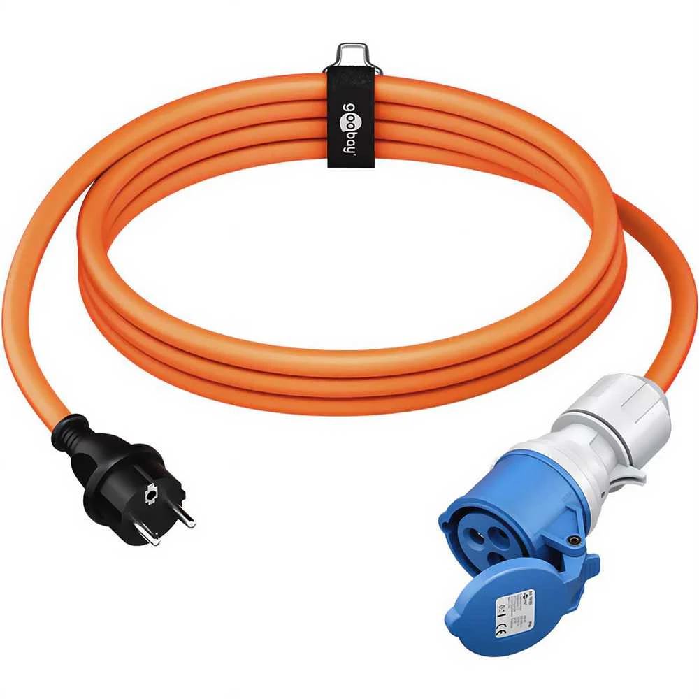 Goobay Adapteris kabelis Schuko 230V na CEE 16A 5 m