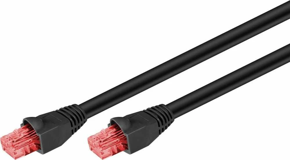 Goobay Suapvalintas suapvalintas U/UTP Outdoor-PatchCord Cat6. Judas. 30 m