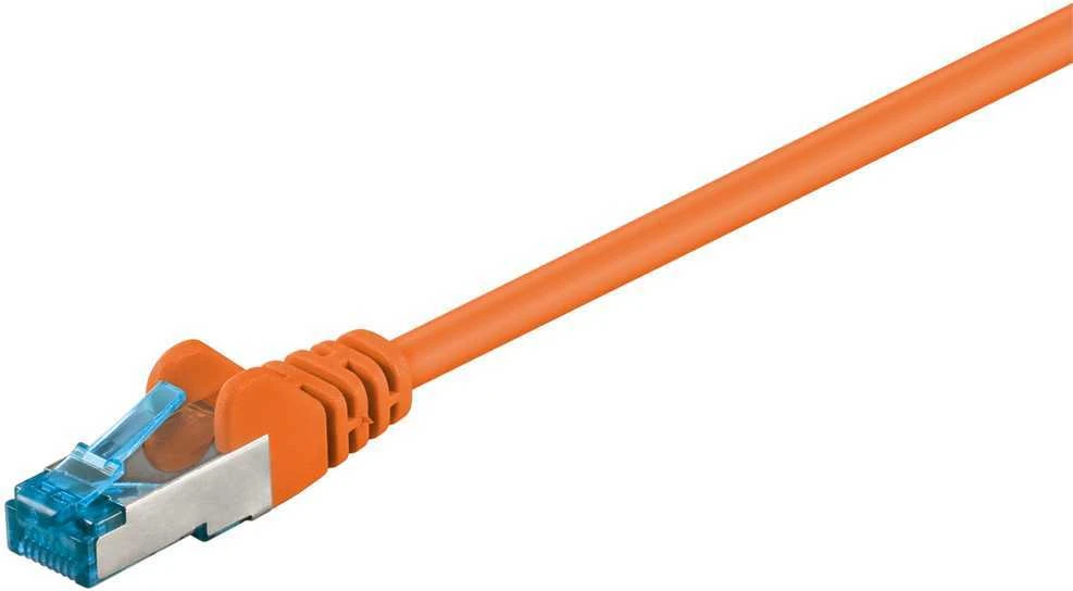 Goobay Cable LAN Patchcord CAT 6A S/FTP Oranžinė 1m