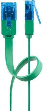 Goobay GB CAT6A TINKLO KABELIS PLOTAS U/UTP Žalias 5M