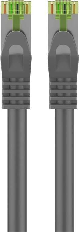 Goobay Kabelis LAN Patchcord CAT 8.1 GHMT S/FTP pilka 0.5m