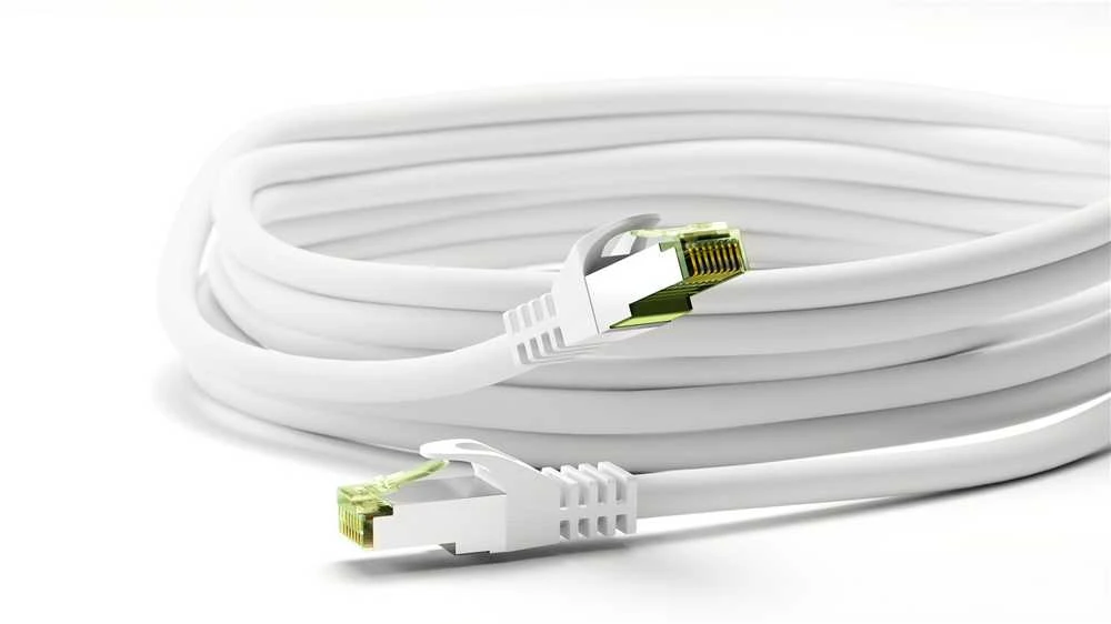 Goobay Kabelis LAN Patchcord CAT 8.1 GHMT S/FTP balta 3m
