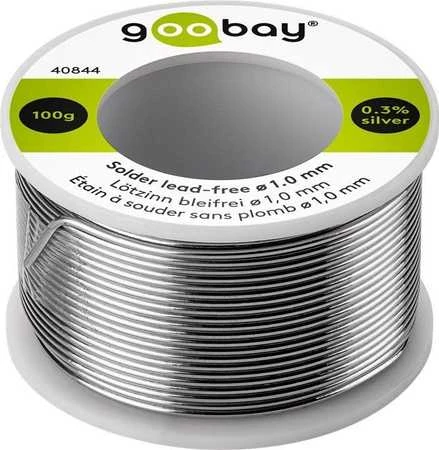 Goobay Litavimo skarda su fliusu 1,0 mm 100 g bešvinė