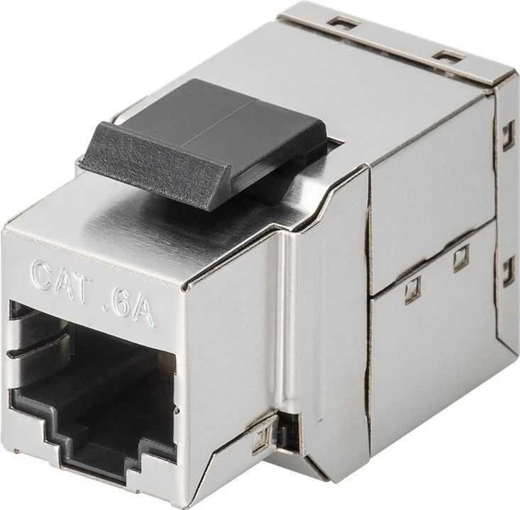 Goobay Keystone RJ45 CAT 6A STP Modulinė jungtis 2xRJ45