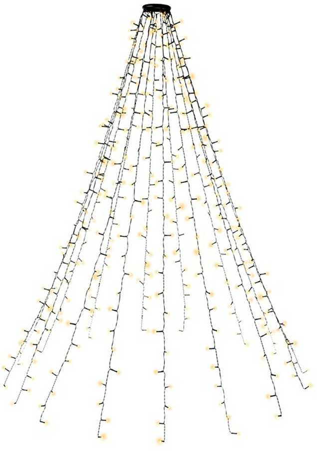 Goobay Kalėdų eglutės lempučių stygos lemputė 400LED 6,75m