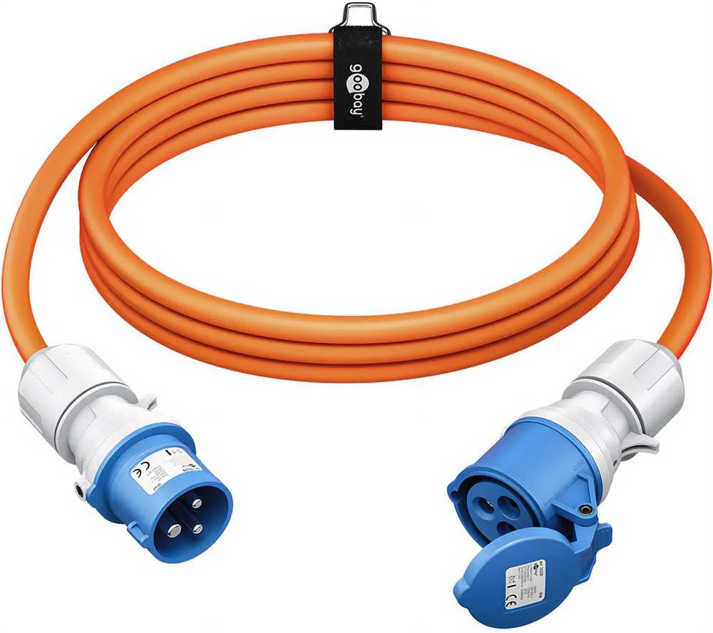 Goobay Prailginimo kabelis CEE į CEE 230V 16A IP44 10m