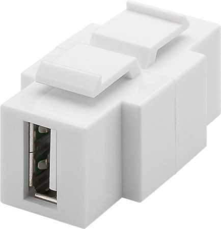 Goobay USB tipo A-B kabelio Keystone jungties plėtinys
