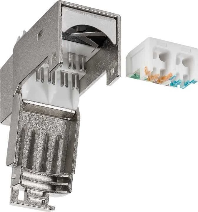 Wentronic Goobay Keystone RJ45 CAT 6 STP 250MHz Snap-In jungtis