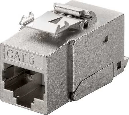 Wentronic Goobay Keystone RJ45 CAT 6 STP 250MHz Snap-In jungtis