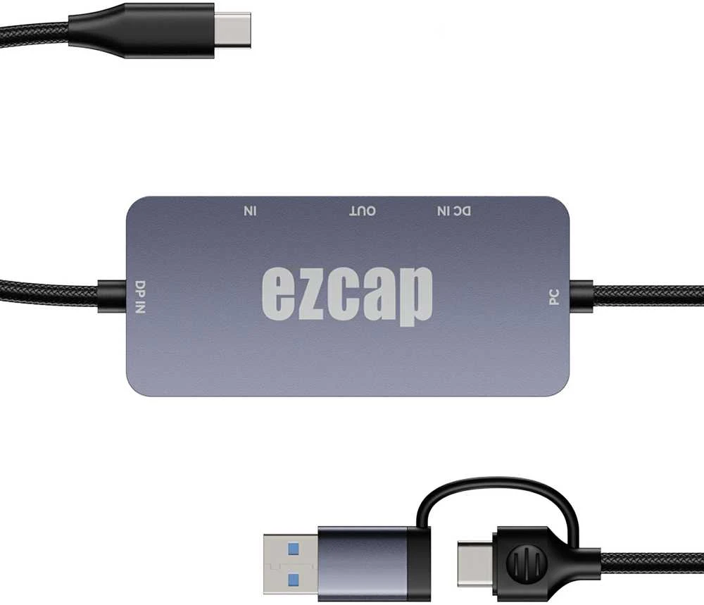 HDMI USB 3.2 4K Grabber ezcap377 vaizdo įrašymo įrenginys