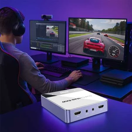 HDMI vaizdo ir garso įrašymo įrenginys 4K30 USB-C EZCAP361