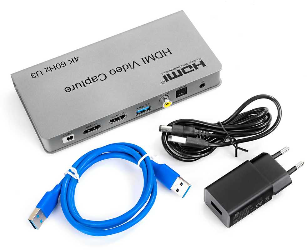 Grabber Spacetronik SP-HVG20 HDMI įrašymo įrenginys, skirtas kompiuteriui