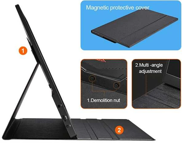 Gtmedia Papildomas monitorius Mate 173 FullHD nešiojamam kompiuteriui