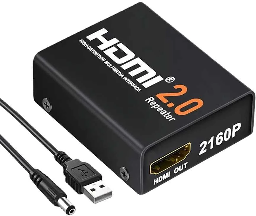 HDMI kartotuvas. 4Kx2K stiprintuvas Spacetronik HDRE02