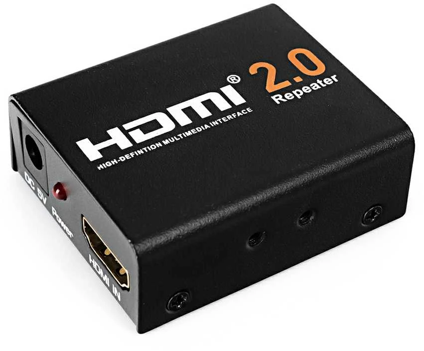 HDMI kartotuvas. 4Kx2K stiprintuvas Spacetronik HDRE02