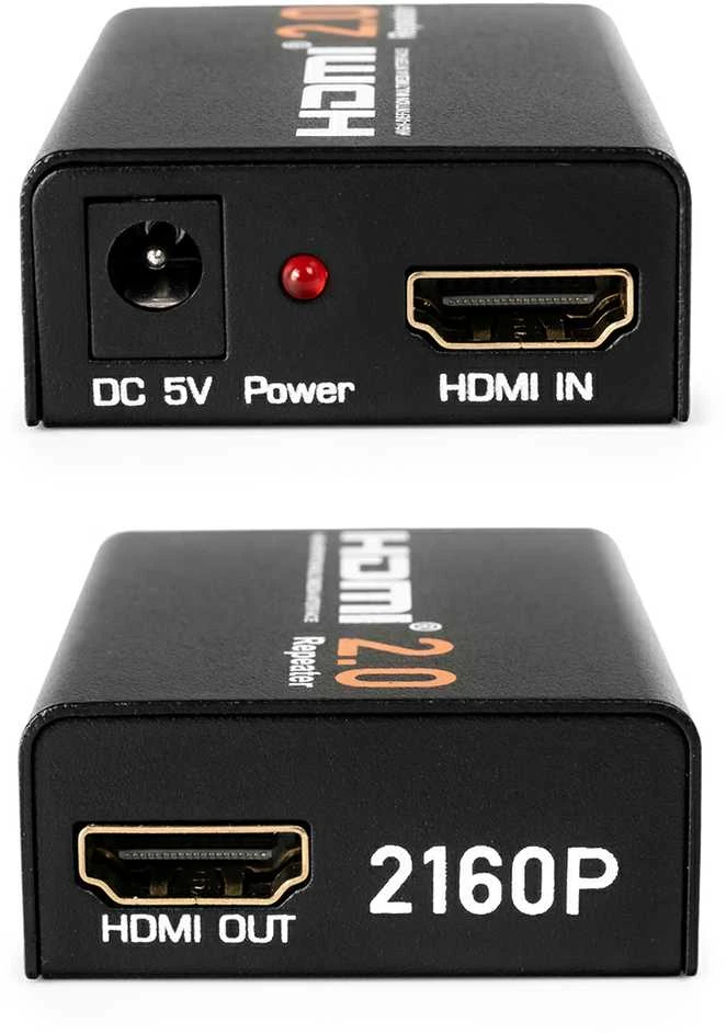 HDMI kartotuvas. 4Kx2K stiprintuvas Spacetronik HDRE02